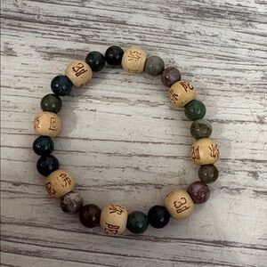 Wholesale Zorbitz Karma Beads Bracelet (Agate) men women